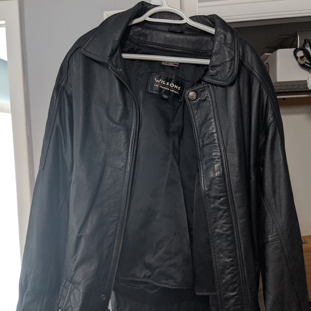 Leather Jacket with Zip-Out Thinsulate™ Lining